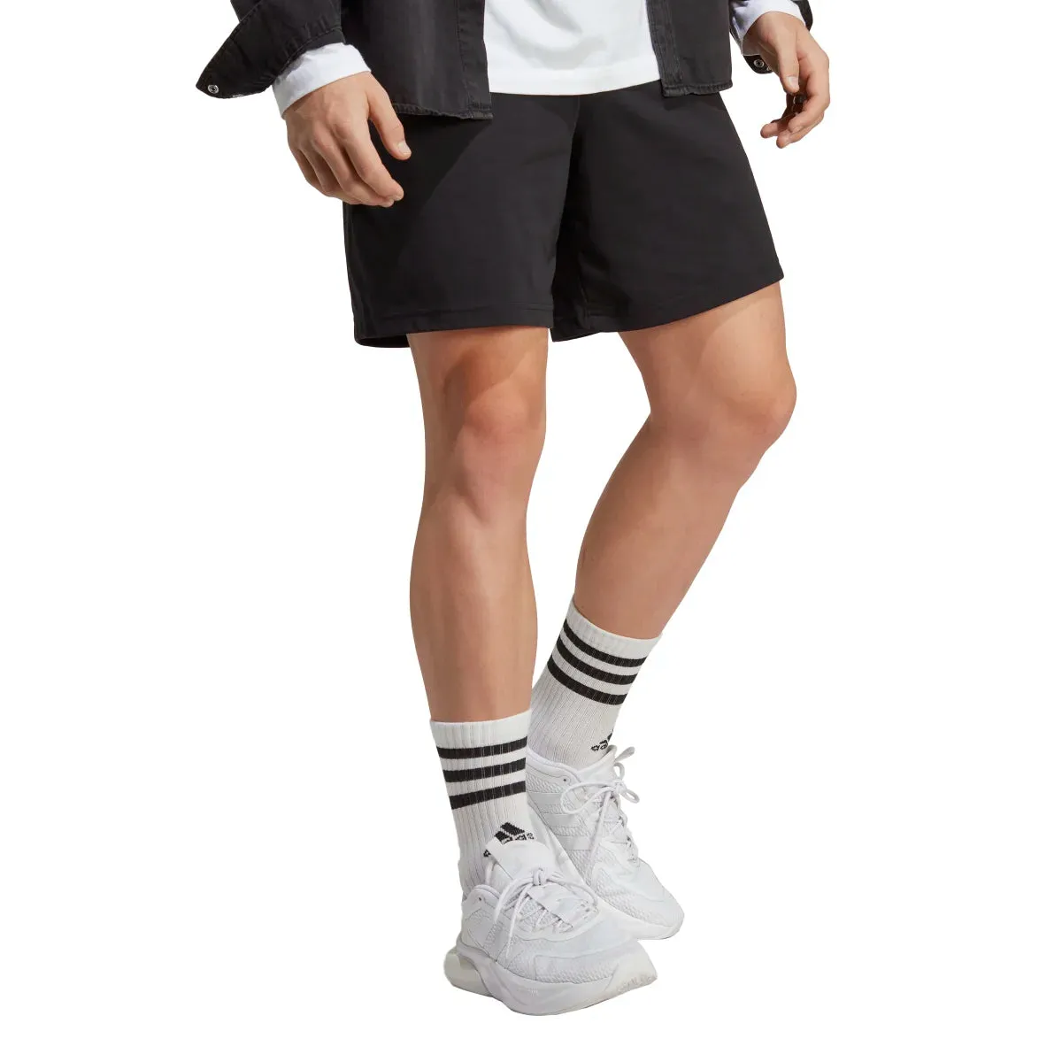 adidas Men's Essentials Single Jersey Logo Shorts (Tall)