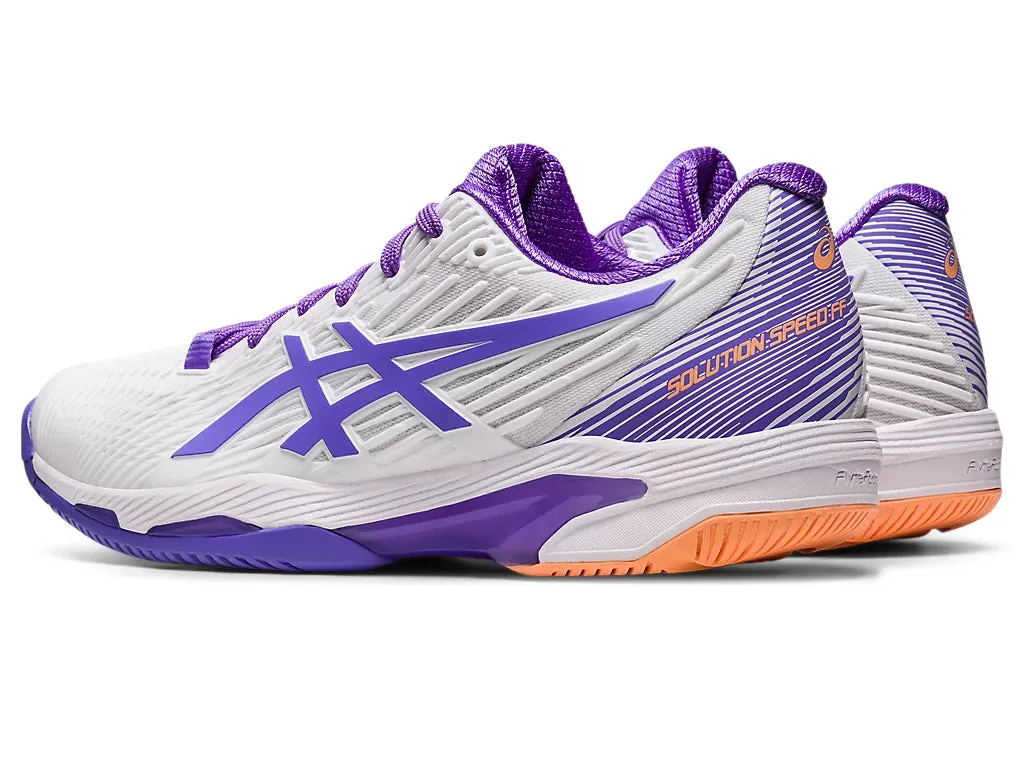 Asics Solution Speed FF 2 Women's Tennis Shoe White/Amethyst