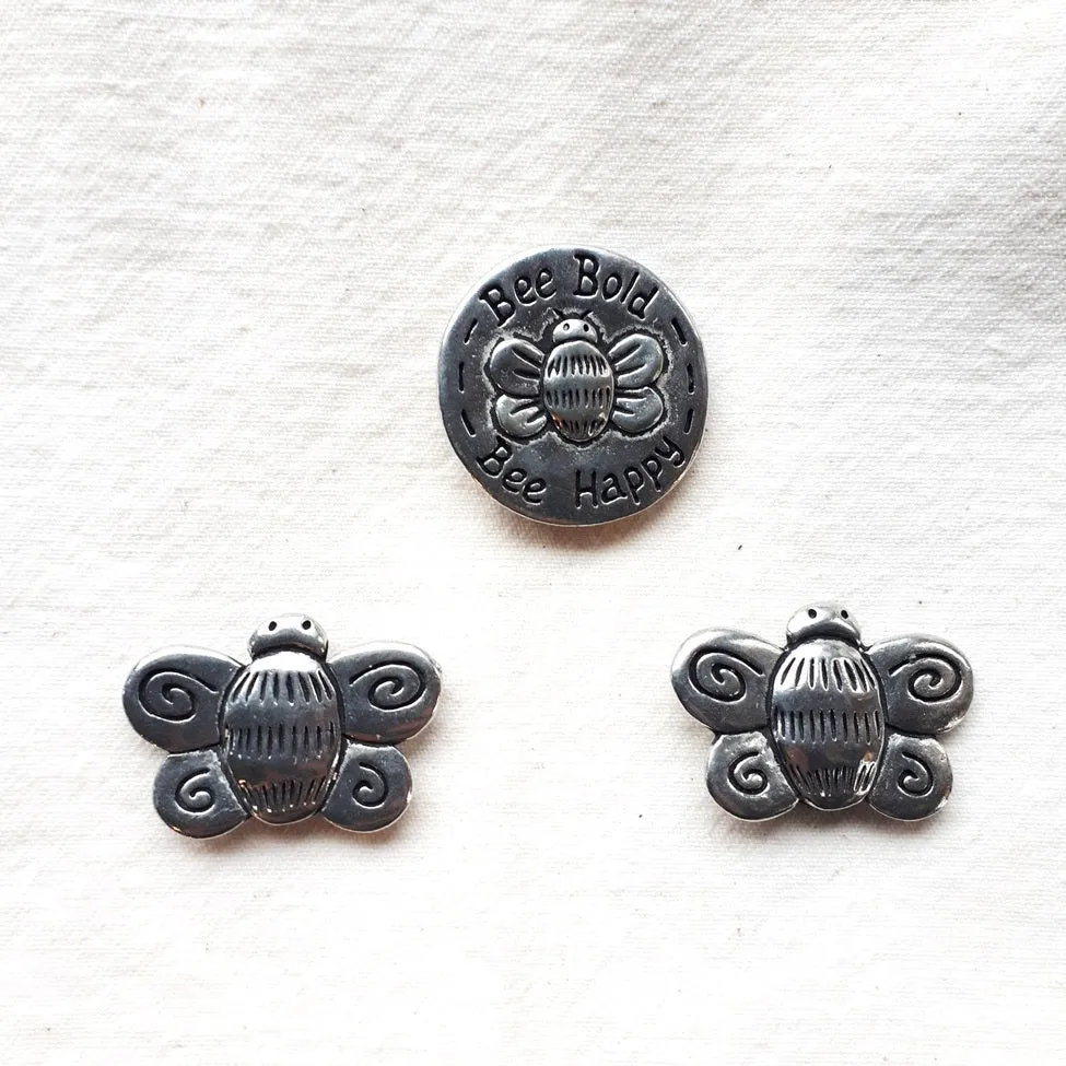 Basic Spirit - Pewter Magnets