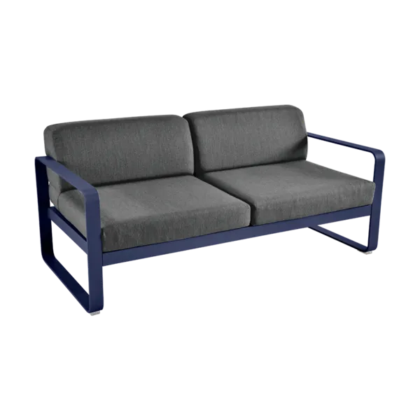 BELLEVIE 2-SEATER-GRAPHITE GREY CUSHION