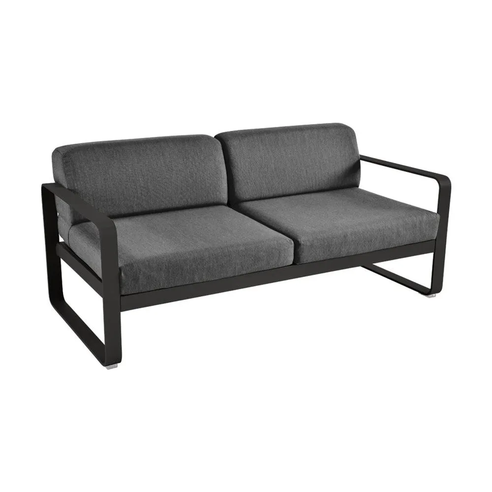 BELLEVIE 2-SEATER-GRAPHITE GREY CUSHION