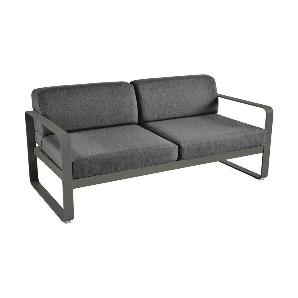 BELLEVIE 2-SEATER-GRAPHITE GREY CUSHION