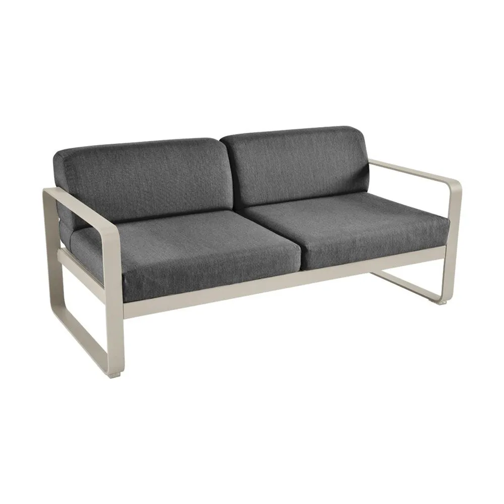 BELLEVIE 2-SEATER-GRAPHITE GREY CUSHION