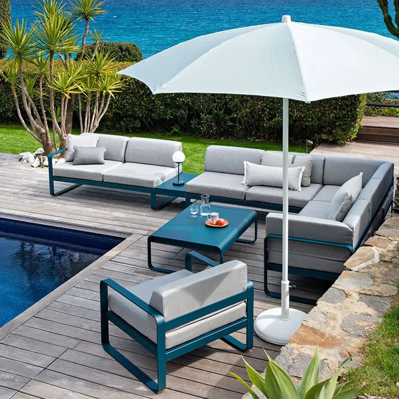 BELLEVIE 2-SEATER LEFT CORNER MODULE-GRAPHITE GREY CUSHION