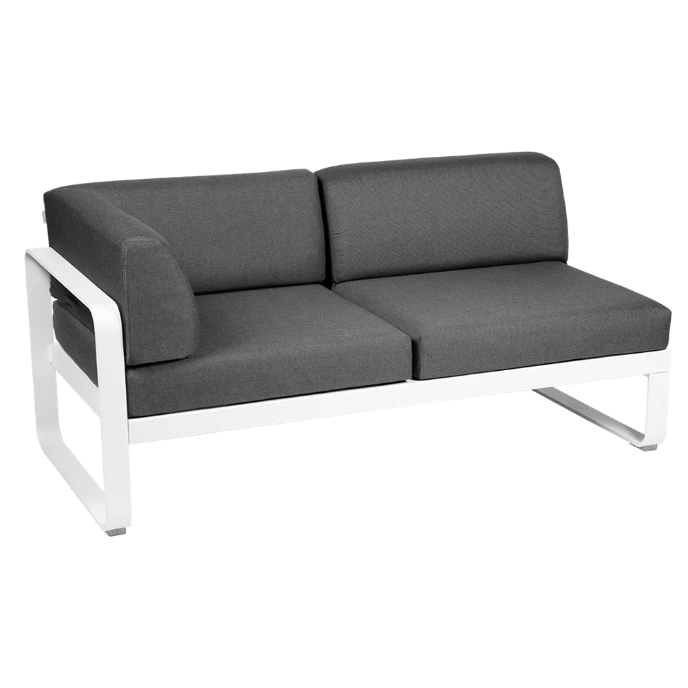 BELLEVIE 2-SEATER LEFT CORNER MODULE-GRAPHITE GREY CUSHION