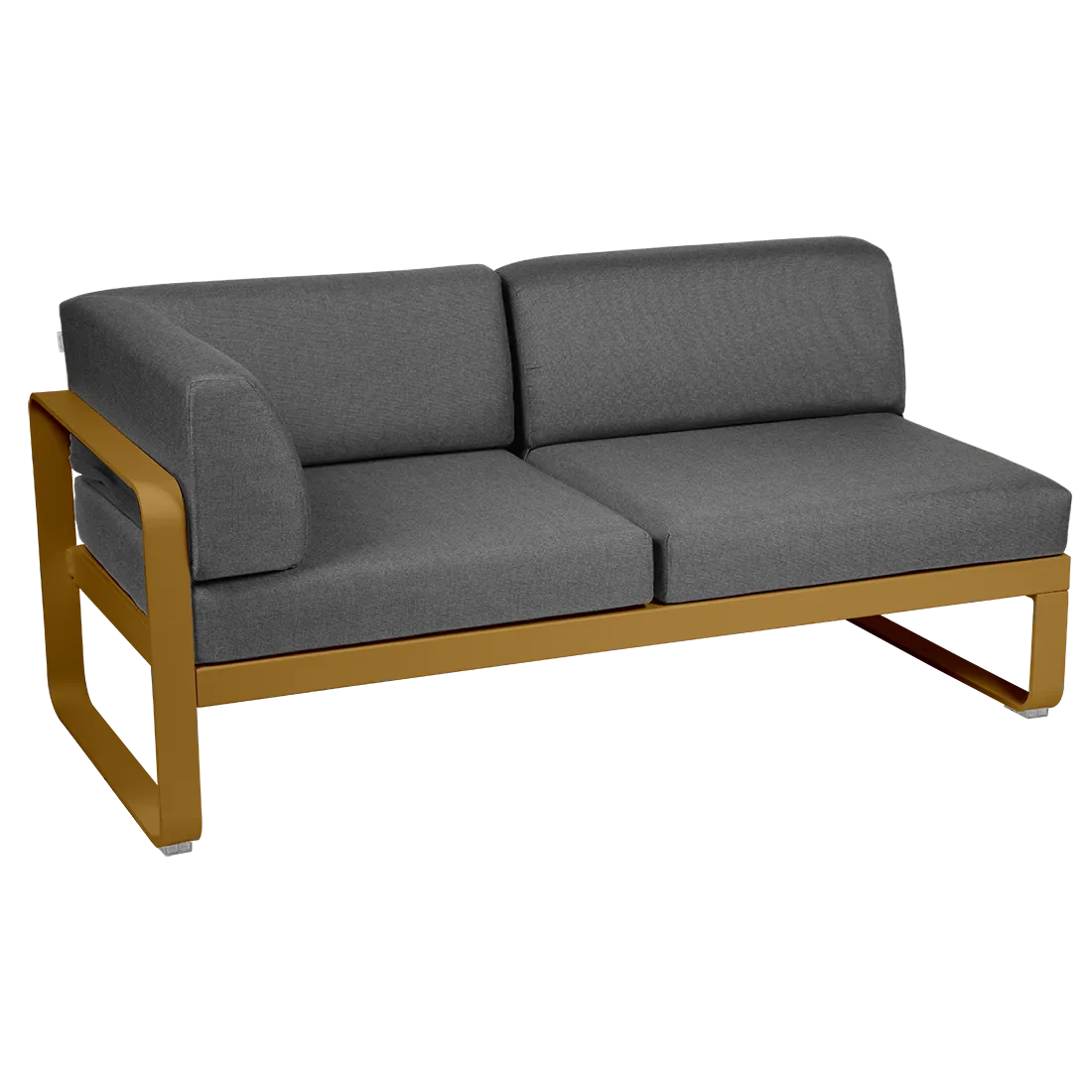 BELLEVIE 2-SEATER LEFT CORNER MODULE-GRAPHITE GREY CUSHION