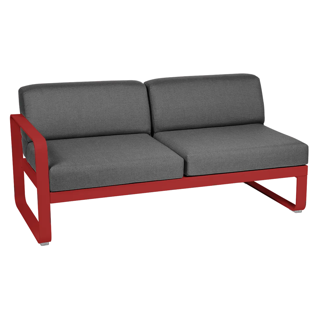 BELLEVIE 2-SEATER LEFT MODULE-GRAPHITE GREY CUSHION