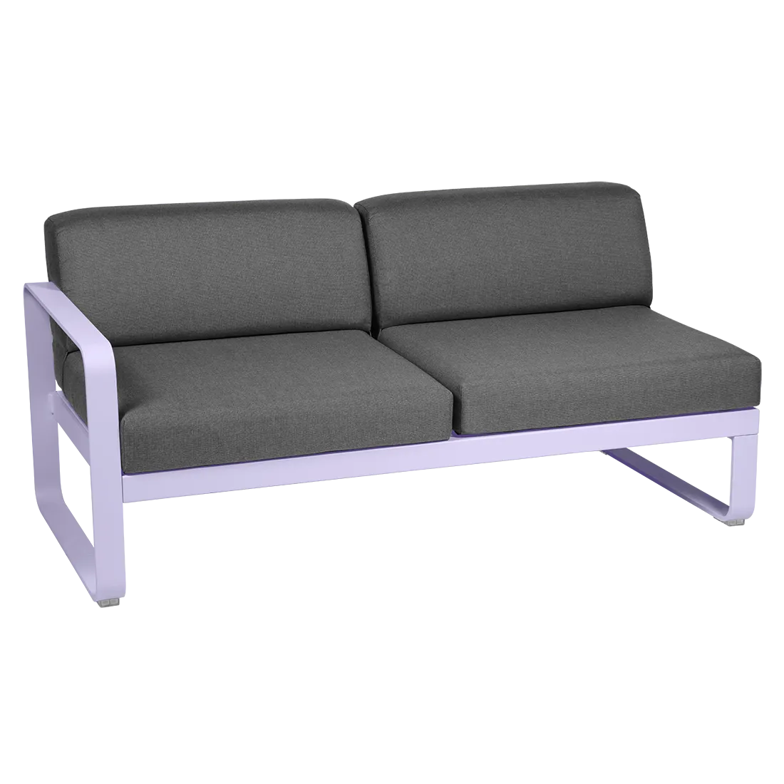 BELLEVIE 2-SEATER LEFT MODULE-GRAPHITE GREY CUSHION