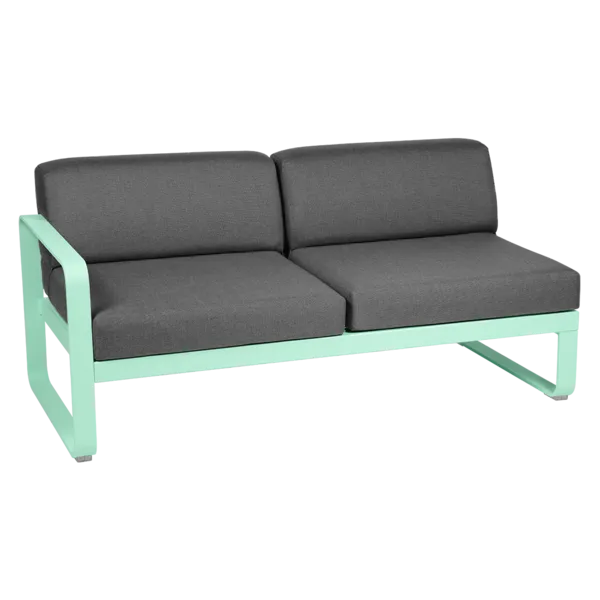 BELLEVIE 2-SEATER LEFT MODULE-GRAPHITE GREY CUSHION