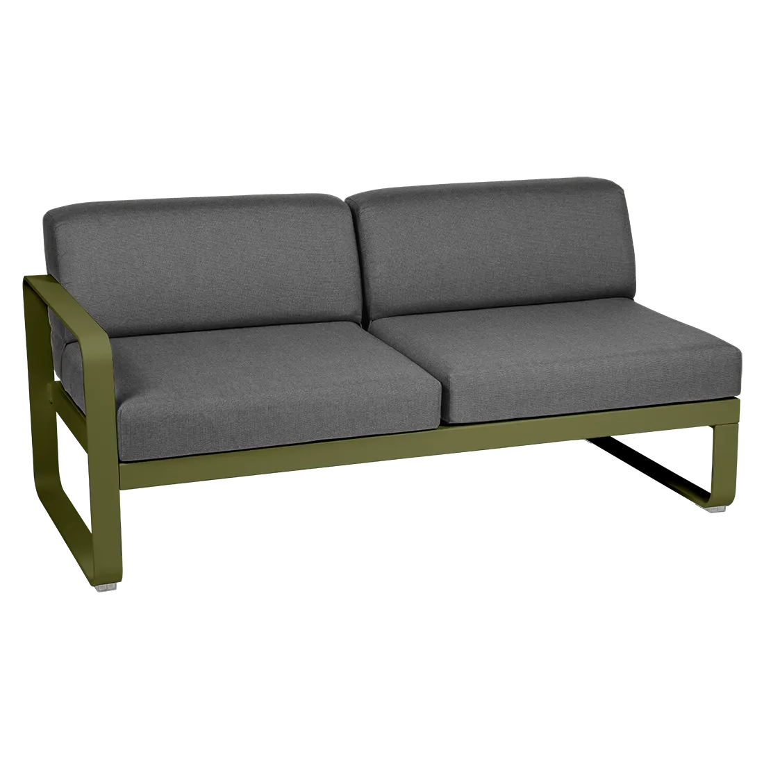 BELLEVIE 2-SEATER LEFT MODULE-GRAPHITE GREY CUSHION