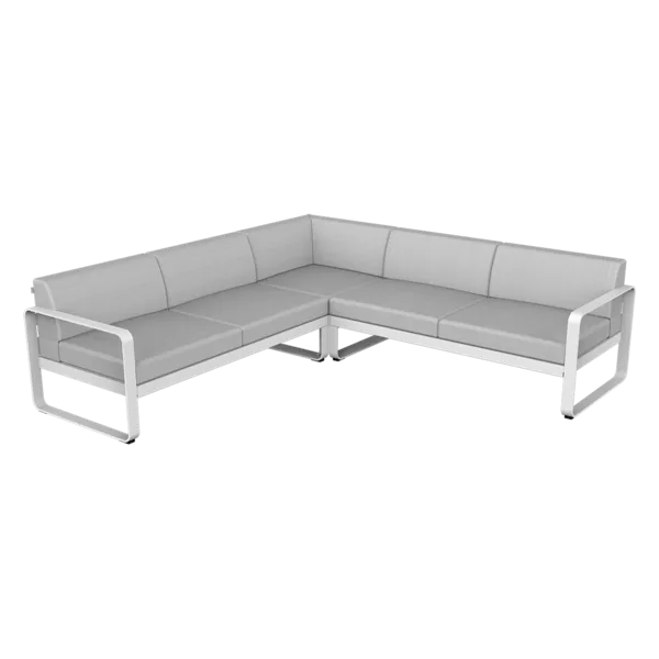 BELLEVIE MODULAR SOFA COMPOSITION 2-FLANNEL GREY CUSHION