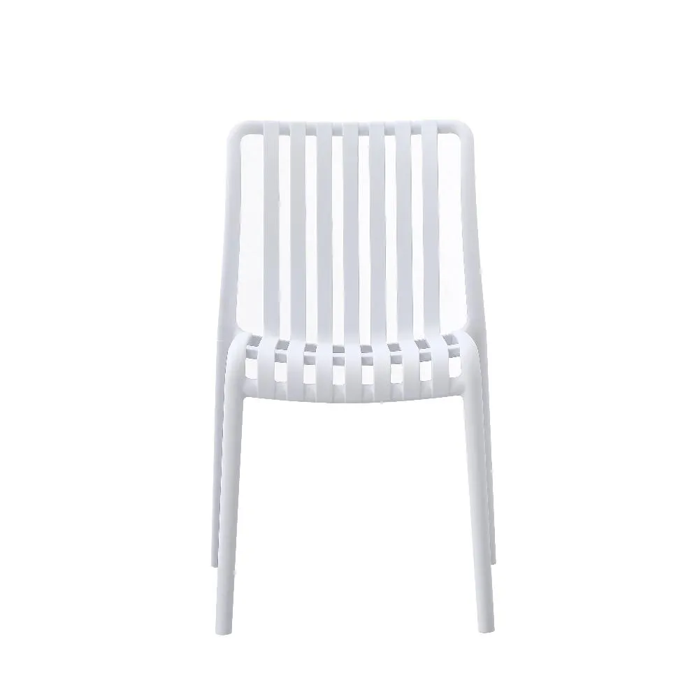 Bertioga Outdoor White Cafe Chair