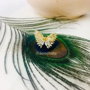 BUTTERFLY DESIGNER DIA RING