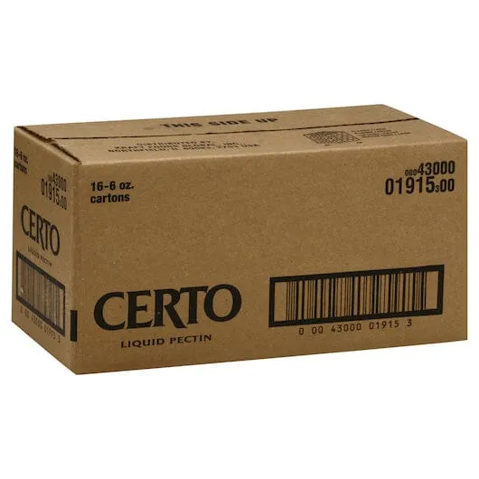 Certo Pectin Fruit Liquid