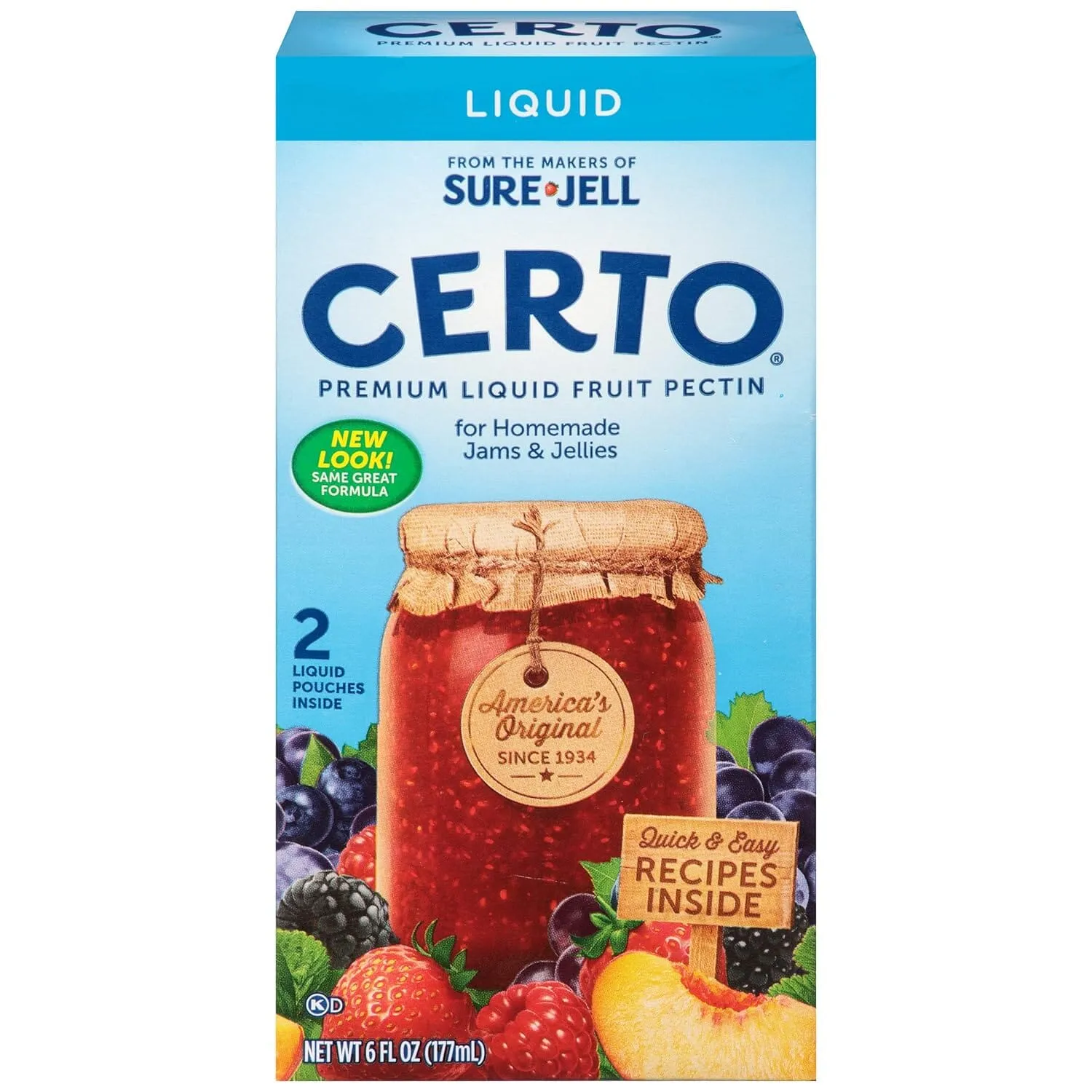 Certo Pectin Fruit Liquid