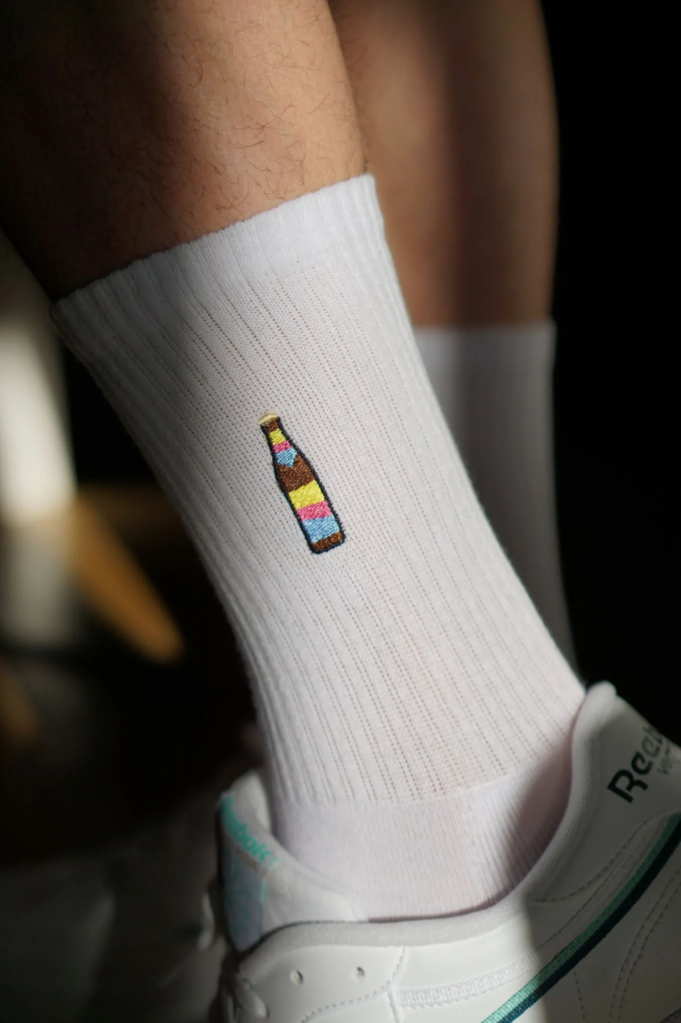 Cola Mix | Bestickte Bio Baumwoll Socken