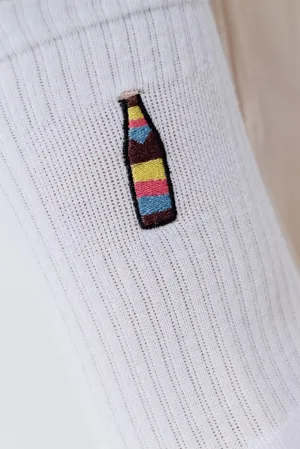 Cola Mix | Bestickte Bio Baumwoll Socken