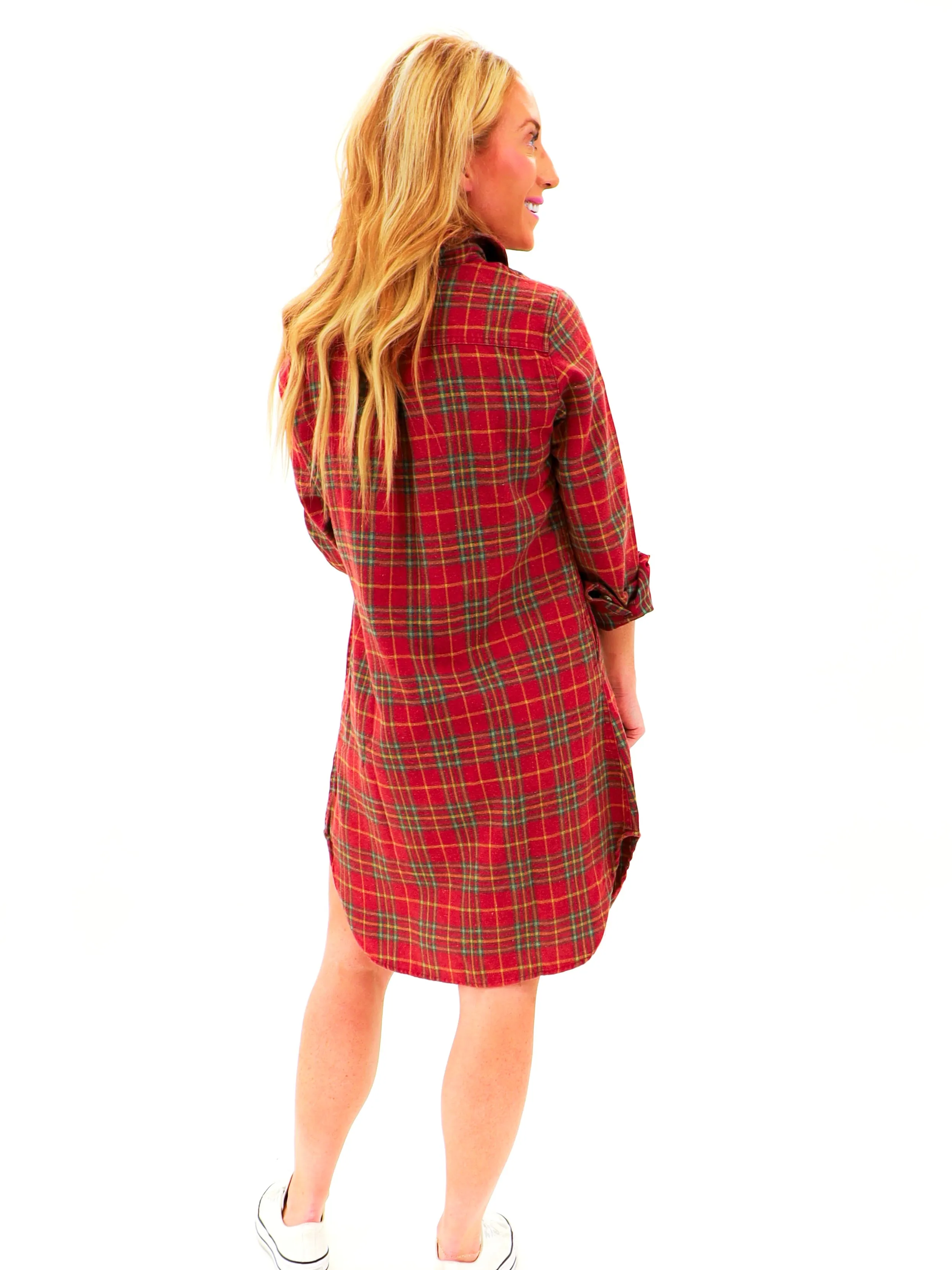 Dreaming In Plaid Dress