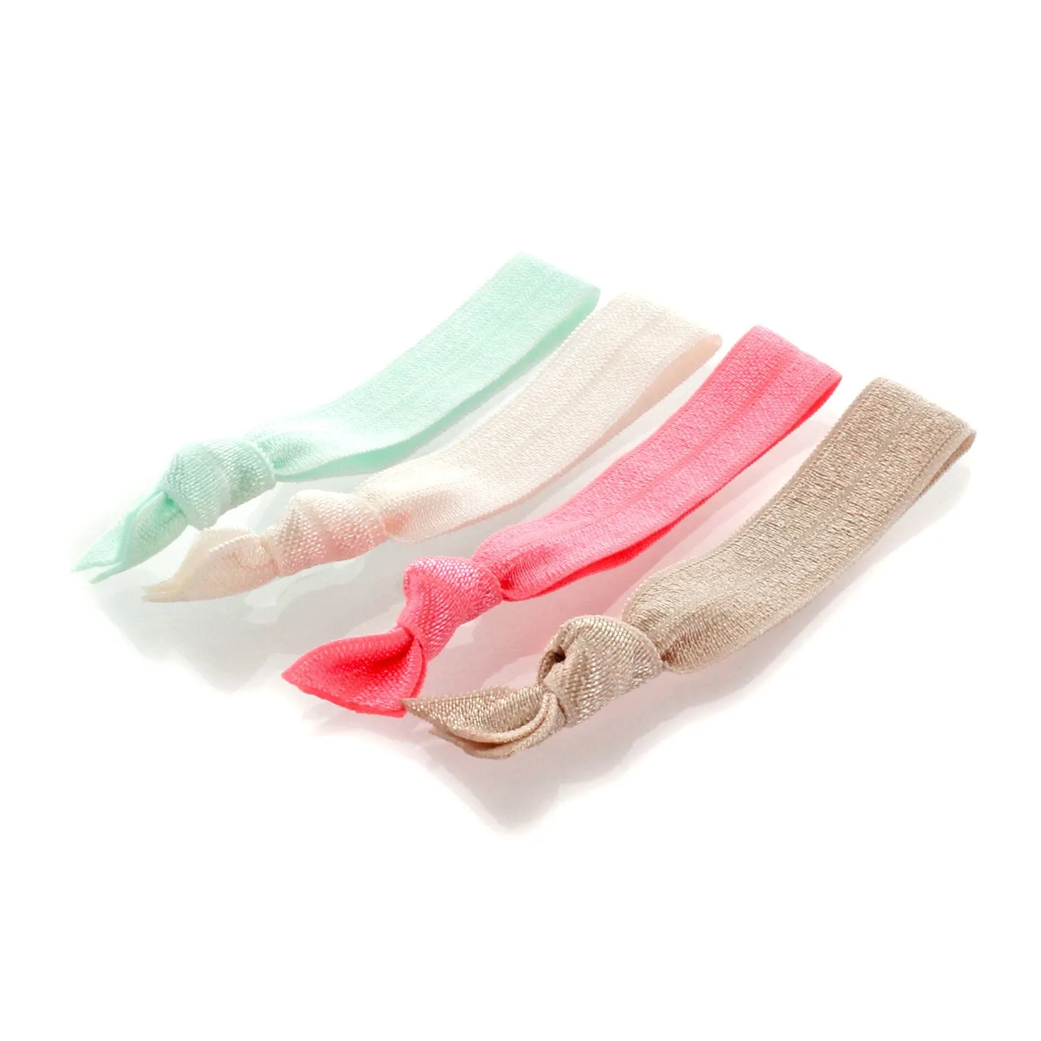 FOE Elastic Hair Ties - 4pcs