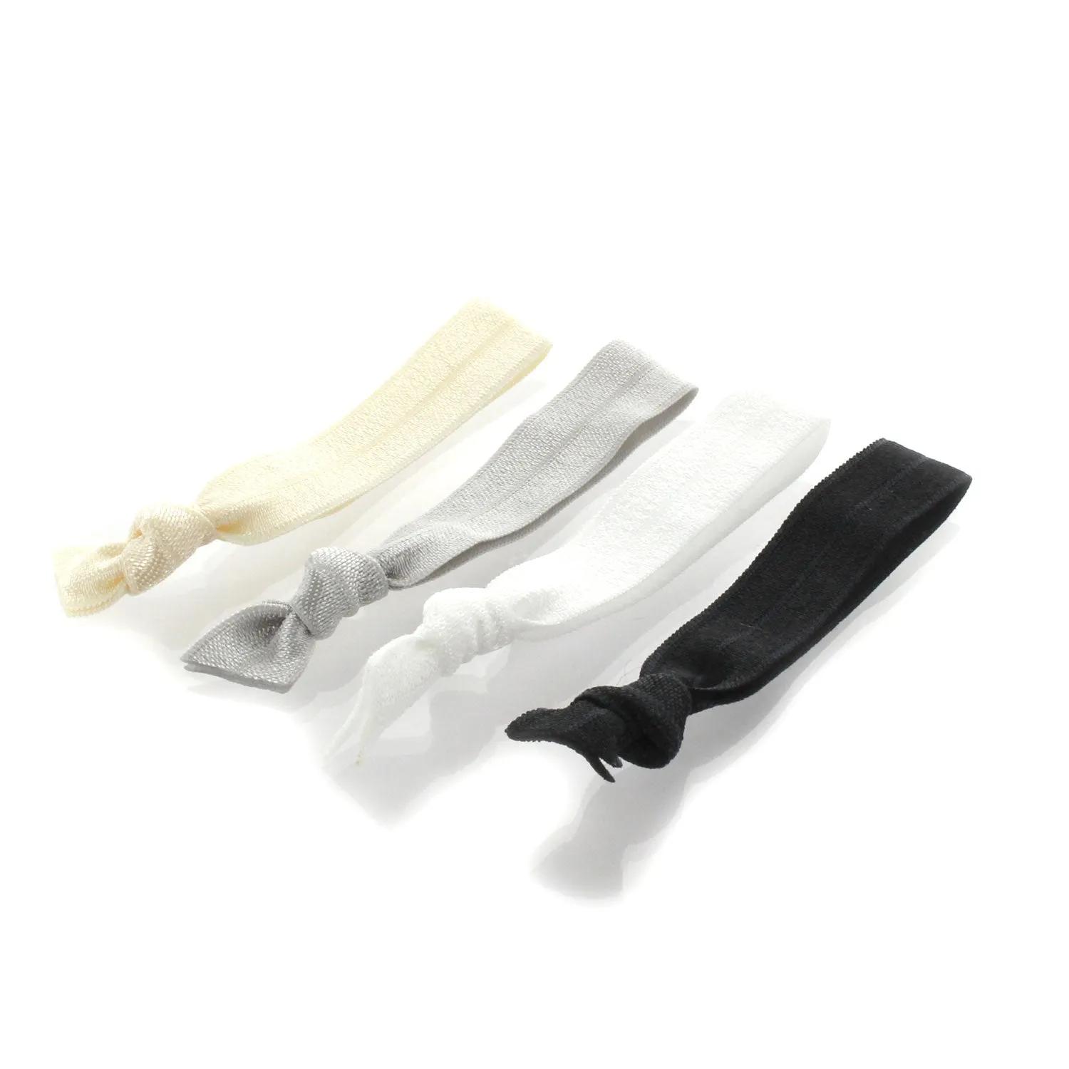 FOE Elastic Hair Ties - 4pcs