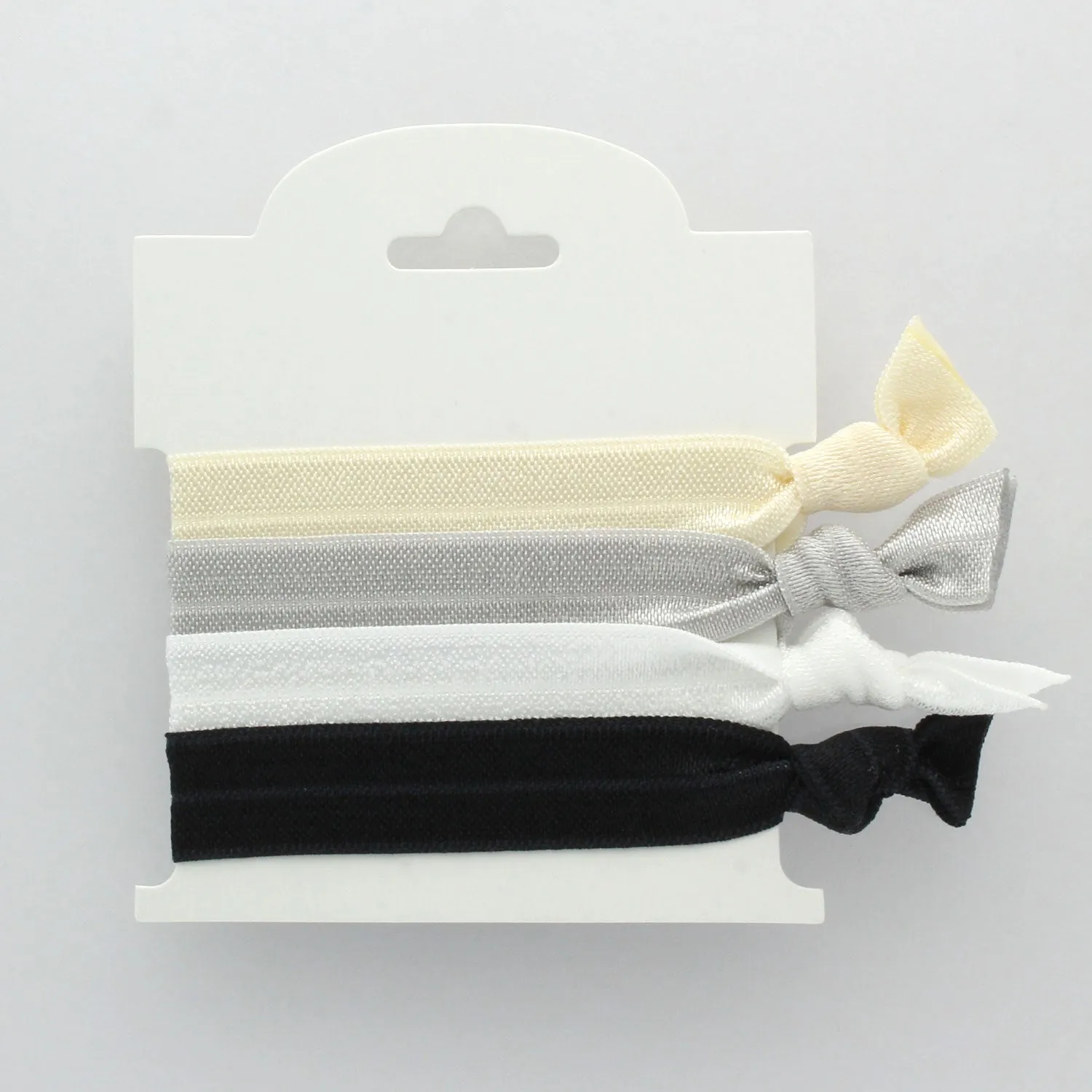 FOE Elastic Hair Ties - 4pcs