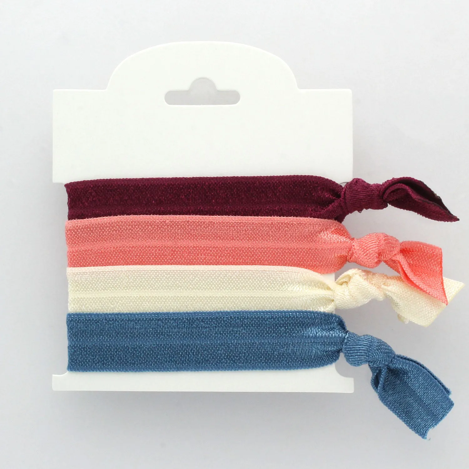 FOE Elastic Hair Ties - 4pcs