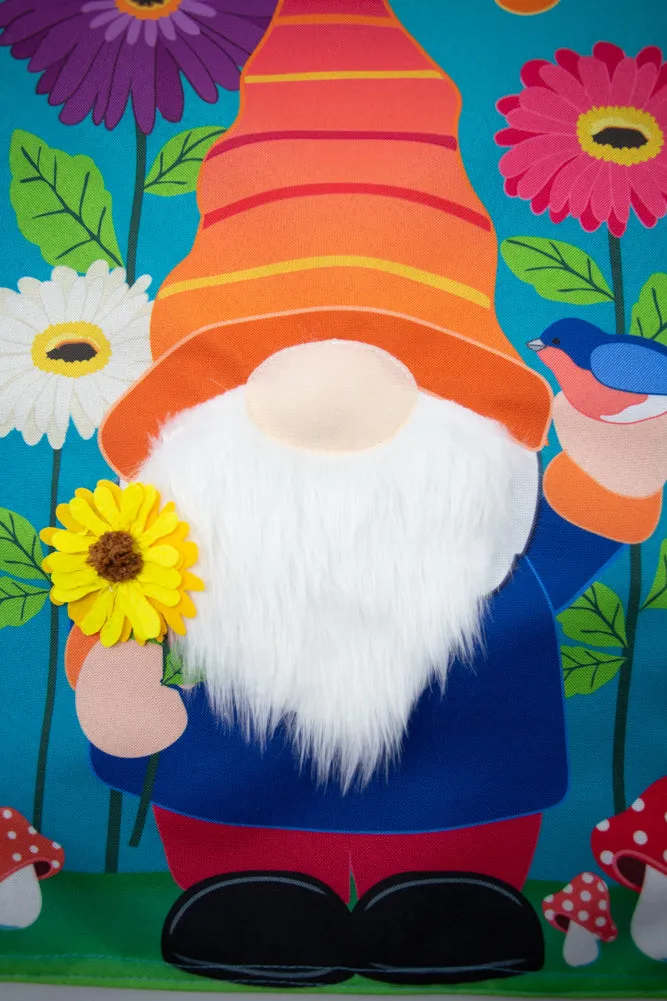 Garden Gnome Flag by Evergreen