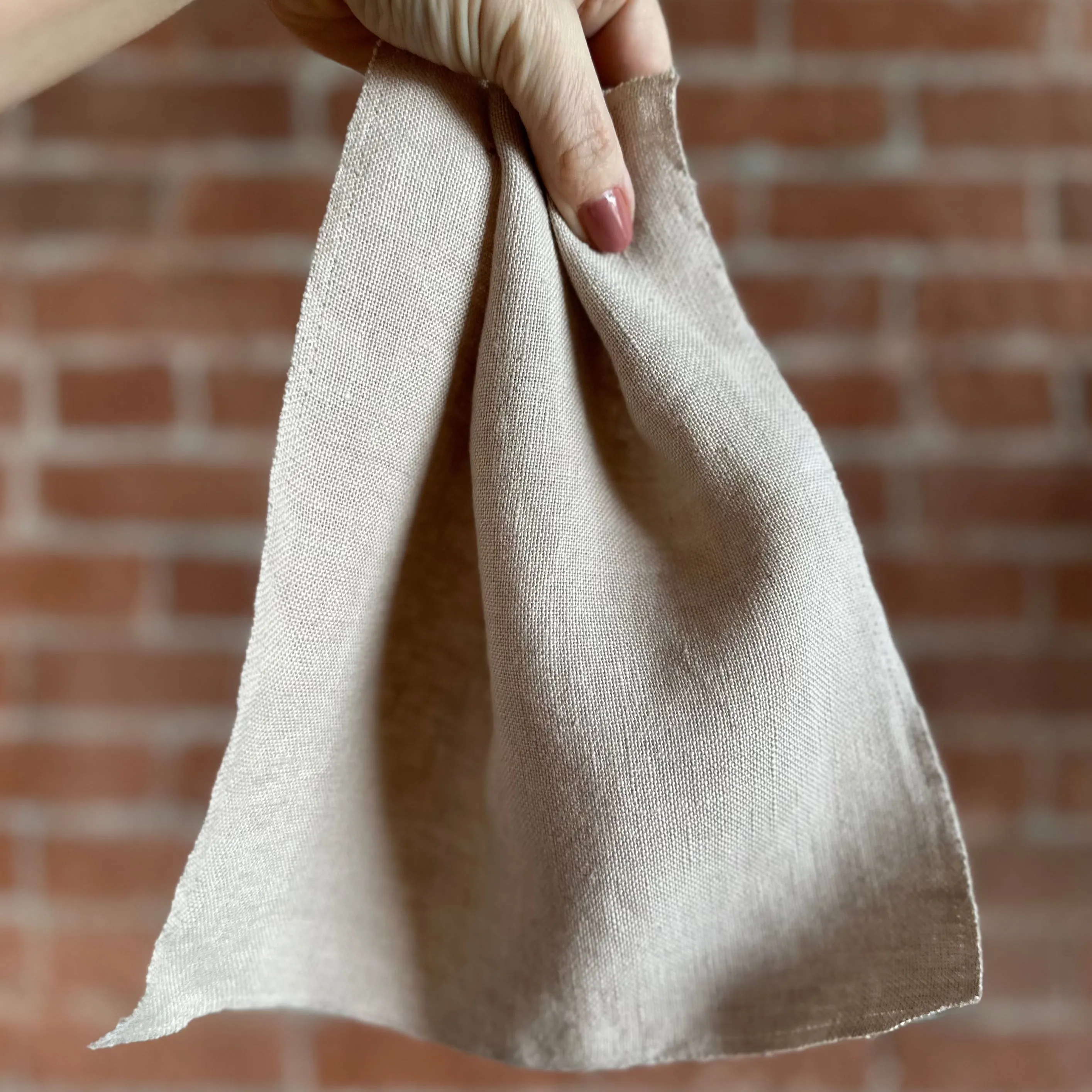 Idyllic Linen Cashmere Wrap, Ripple fold, REGULAR LINING