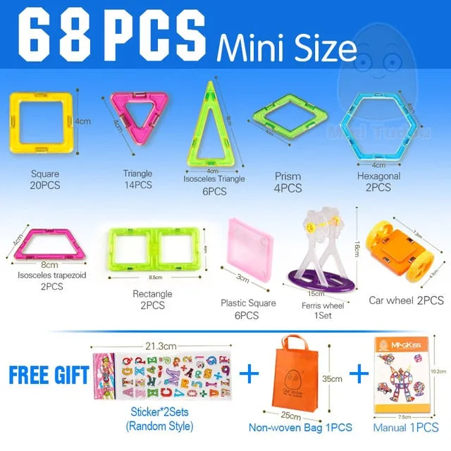 Magnetic Designer Constructor Toy