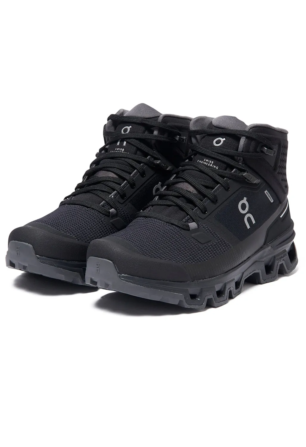 On Cloudrock 2 Waterproof Women's Boots - Black/Eclipse