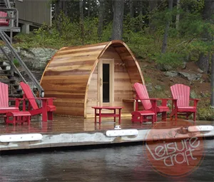 Outdoor Pod Sauna 8 x 7
