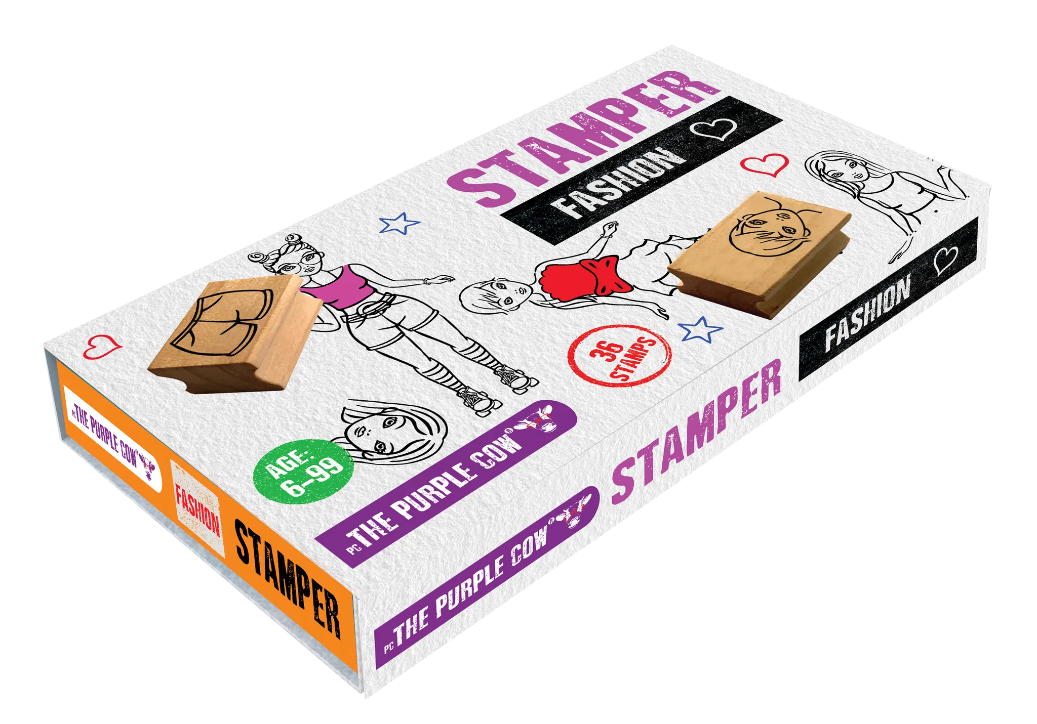 Purple Cow Fashion Maker Stamper Set