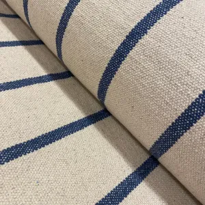 Recycled Cotton Stripe Marine