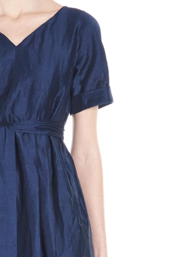 'S Max Mara Erio Flared Bow Dress