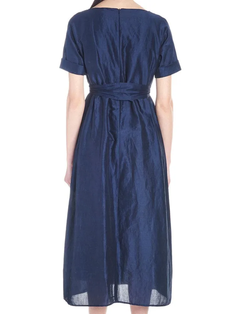 'S Max Mara Erio Flared Bow Dress