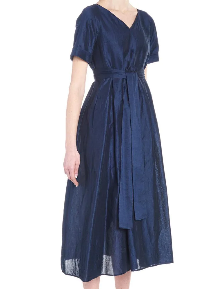 'S Max Mara Erio Flared Bow Dress