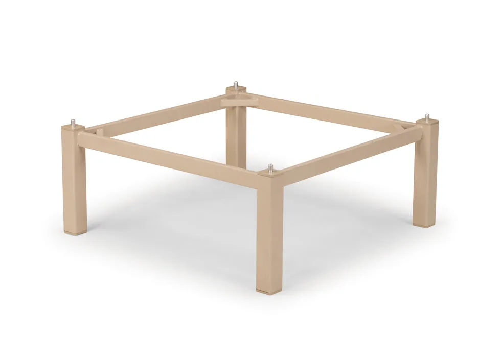 Square Fire Table Balcony Height Lift Kit