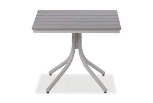 Square Rustic Polymer Top Dining Height Table