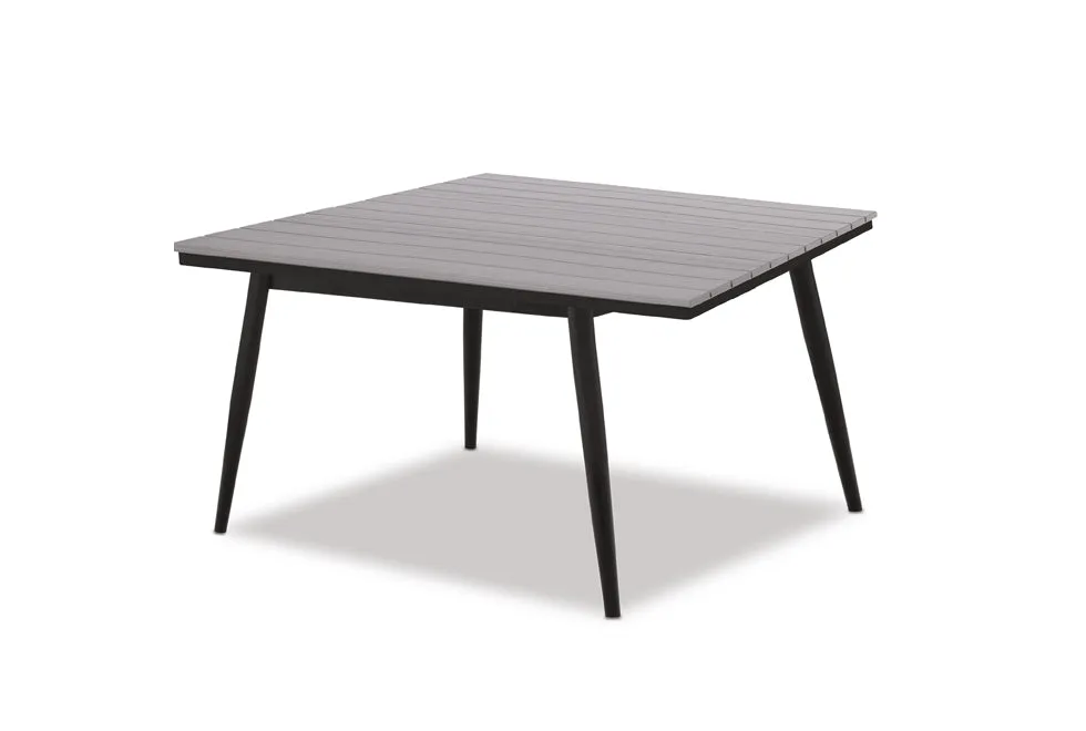 Square Rustic Polymer Top Dining Height Table