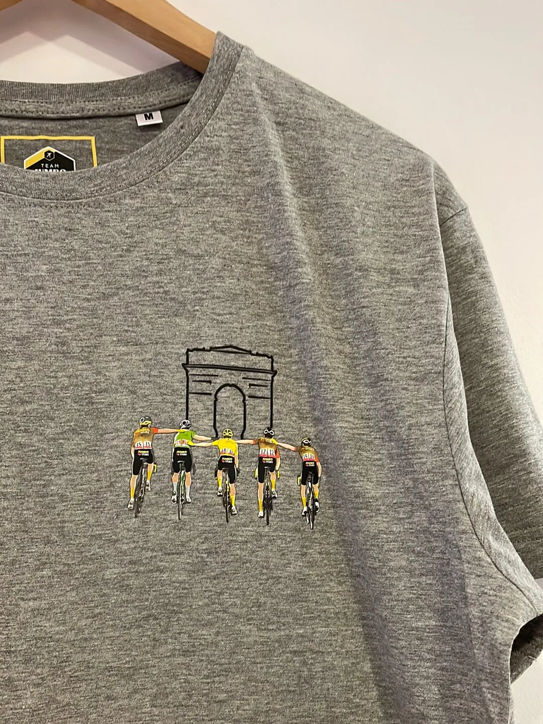 Team Jumbo Visma Arc Triomphe Grey T-shirt
