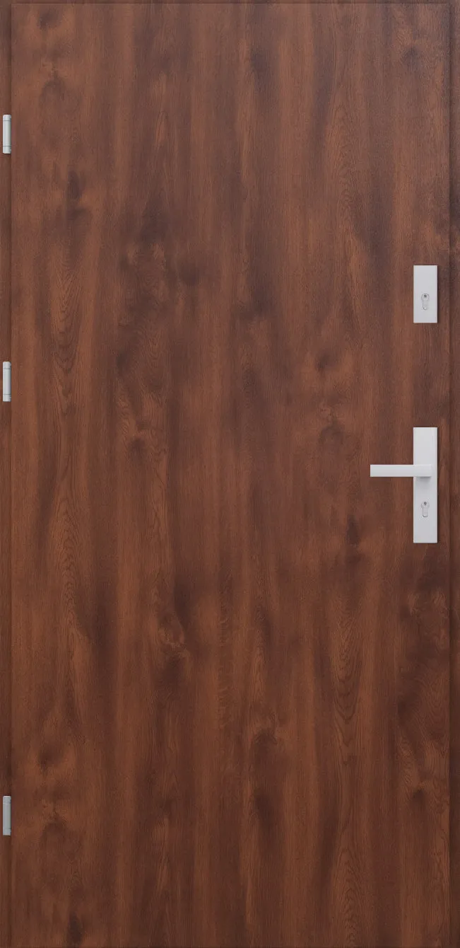 Turenwerke ATU 68 Design 502 Steel Door - Walnut