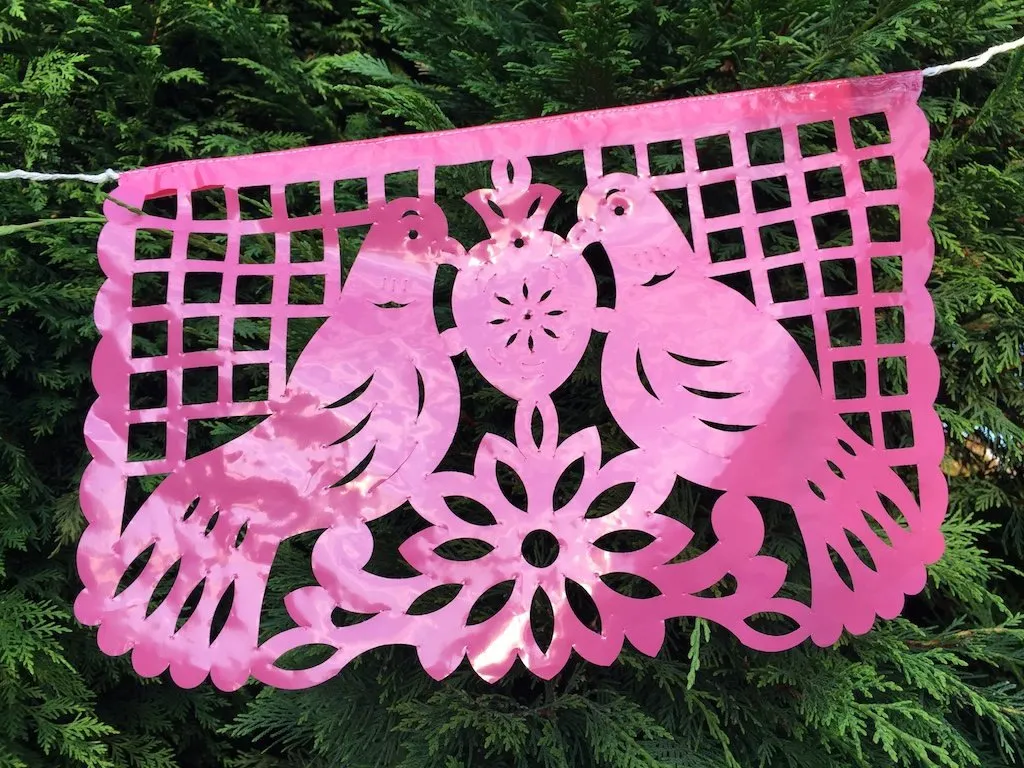 Waterproof Outdoor Bunting Party Decorations For Birthdays or Any Occasion | 5m 16ft Plastic Banner with 12 Medium Flags
