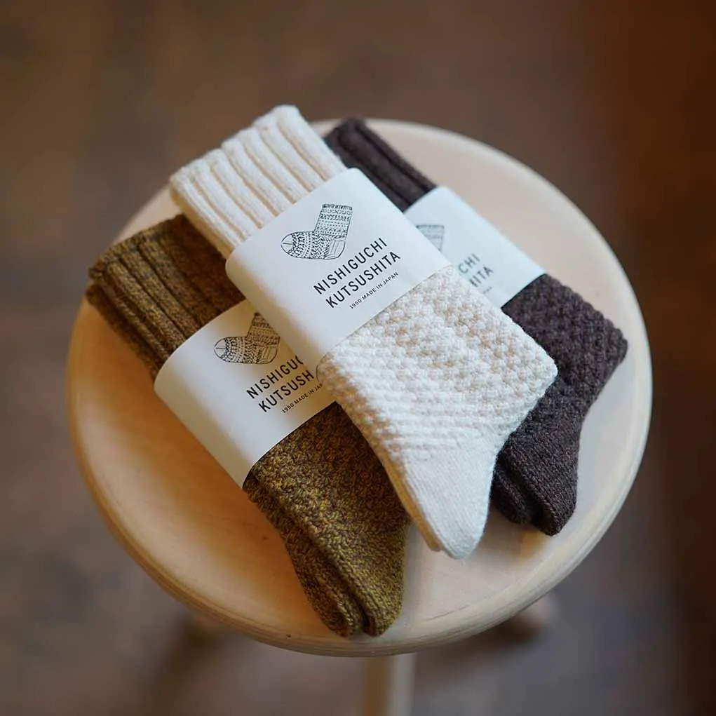 Wool Cotton Boot Socks